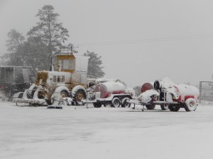 20150713 snow day 2 - farm equipment snowed under